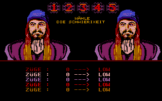 Turme von Hanoi atari screenshot